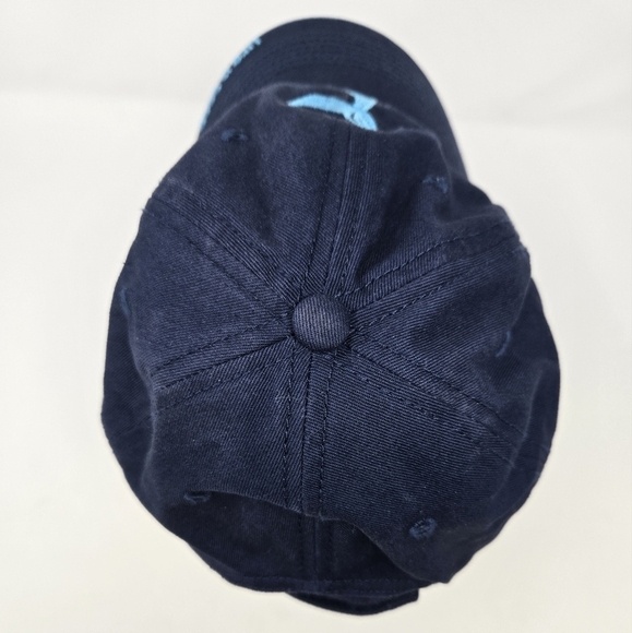 LIFE IS GOOD NAVY BLUE BASEBALL HAT CAP LIGHT BLUE MERMAID TAIL WOMEN OS COTTON - Picture 14 of 15